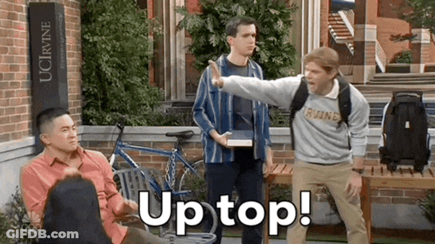 Mikey Day High Five Left On Read GIF