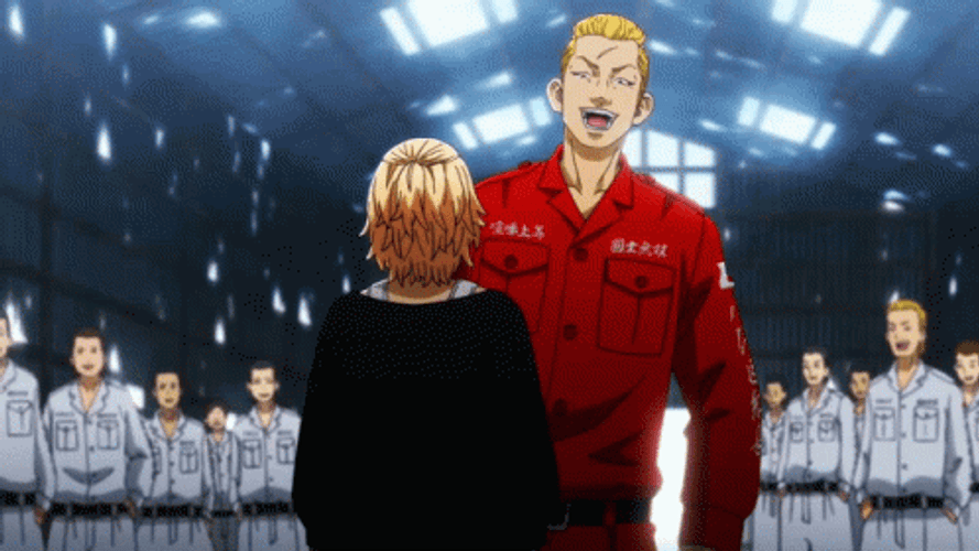 Mikey Tokyo Revengers Kick Face GIF
