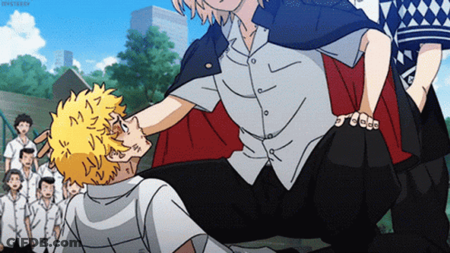 Mikey Tokyo Revengers Takemichi Hanagaki GIF