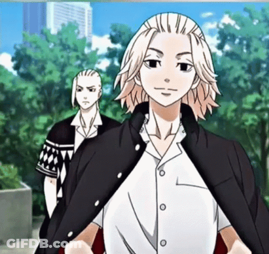 Mikey Tokyo Revengers Walking GIF