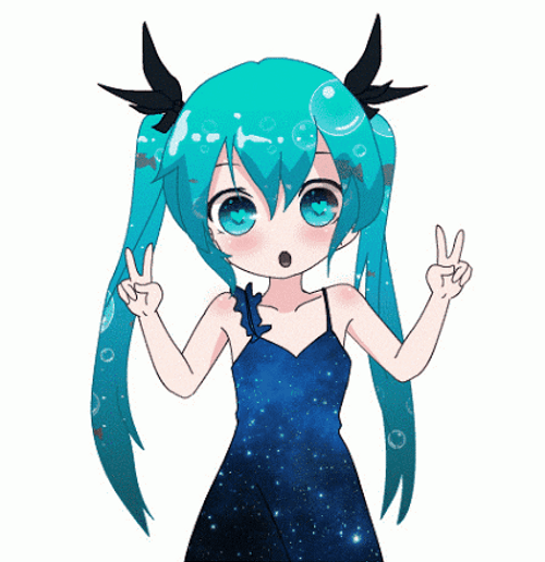 Miku Going To Party GIF