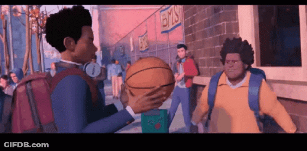 Miles Morales Secret Hand Shake GIF