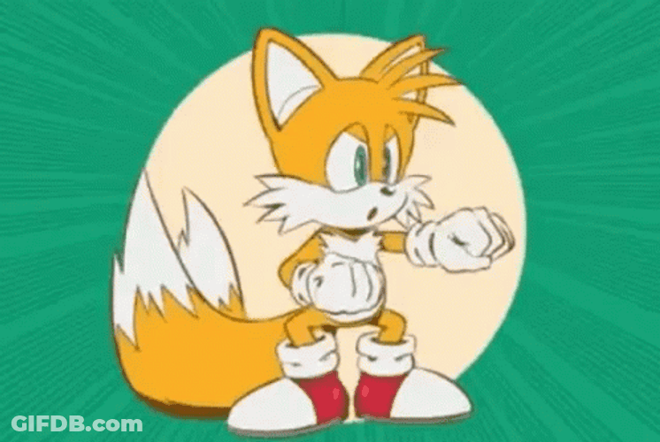Miles Power Punching The Air GIF