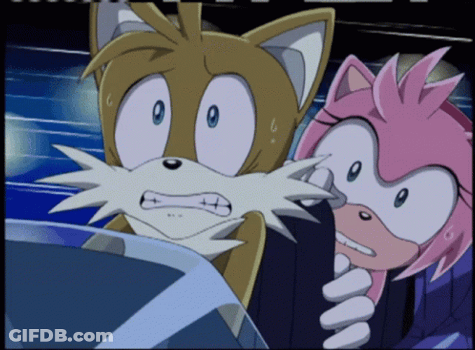 Miles Power Scared GIF