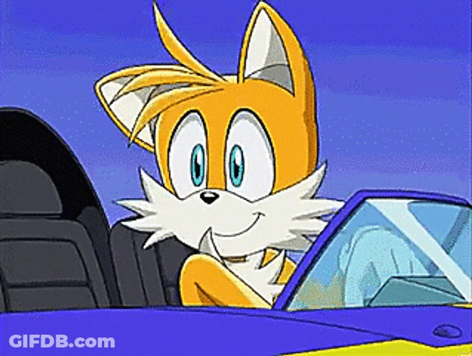 Miles Power Waving At Someone GIF