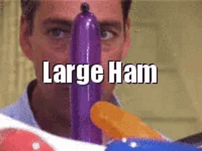 Miles Richardson Large Ham GIF