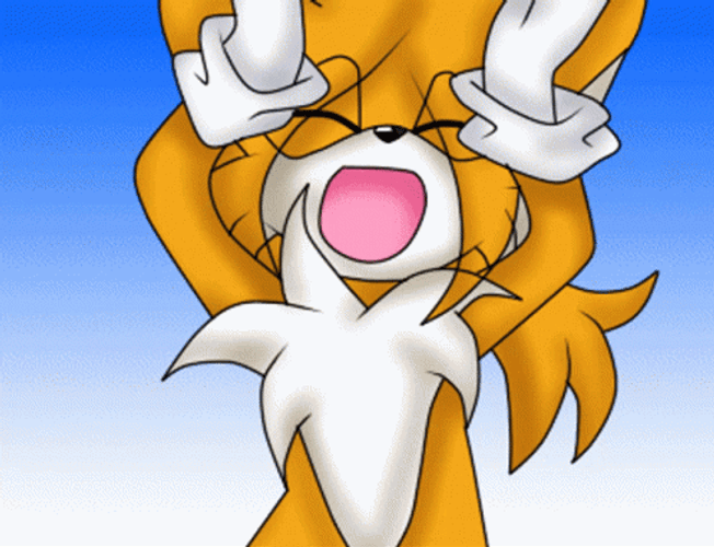 Miles Tails Friend Of Knuckles Dancing GIF