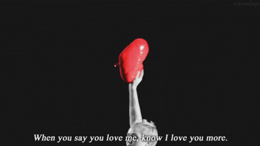 Miley Cyrus I Love You More GIF