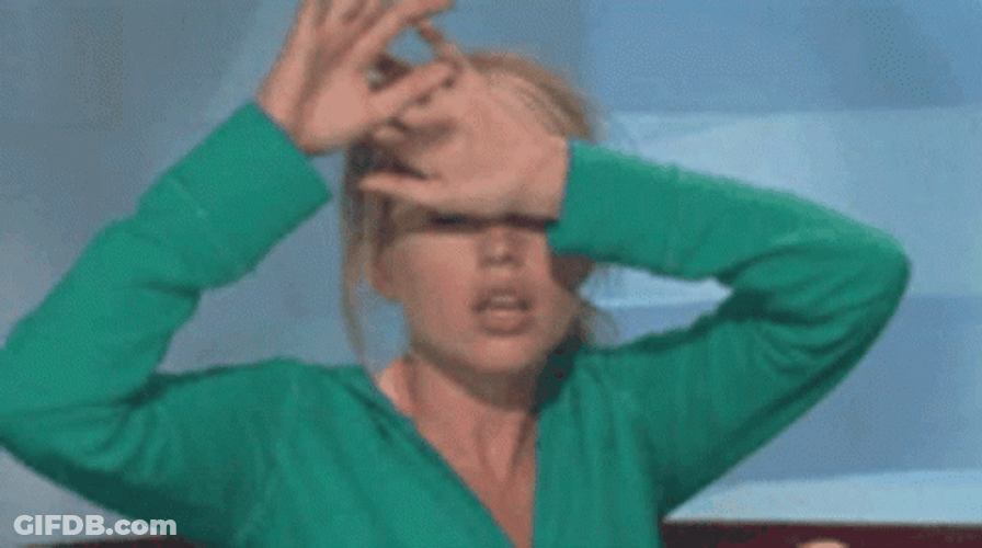 Miley Cyrus In Deep Frustration GIF