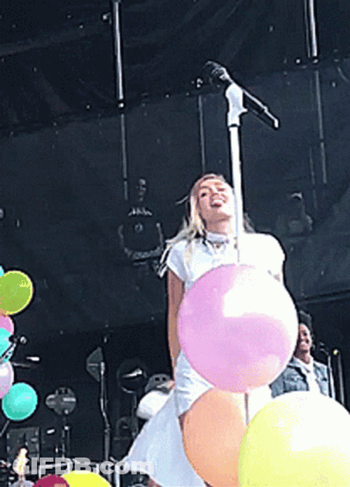 Miley Cyrus Stage Dancing GIF