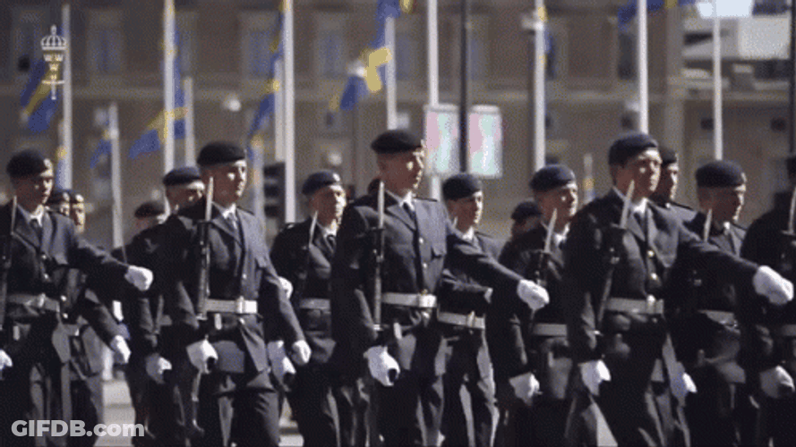 Military Academy March GIF
