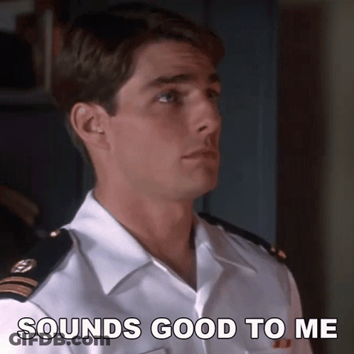 Military Man Saying Sounds Good To Me GIF