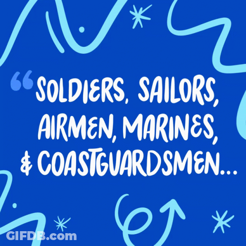 Military Service Members Group GIF