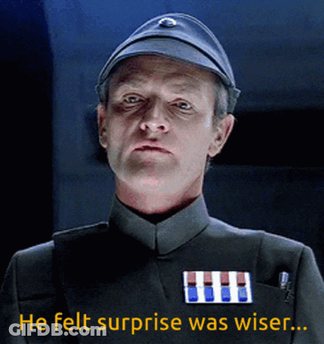 Military Uniform Man He Felt Surprise Was Wiser GIF