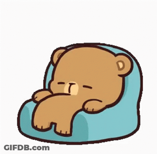 Milk And Mocha Bear Couch Potato GIF