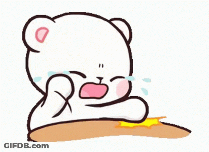 Milk And Mocha Bear Emotional Crying GIF