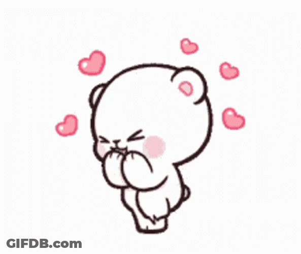 Milk And Mocha Bear's Excitement GIF