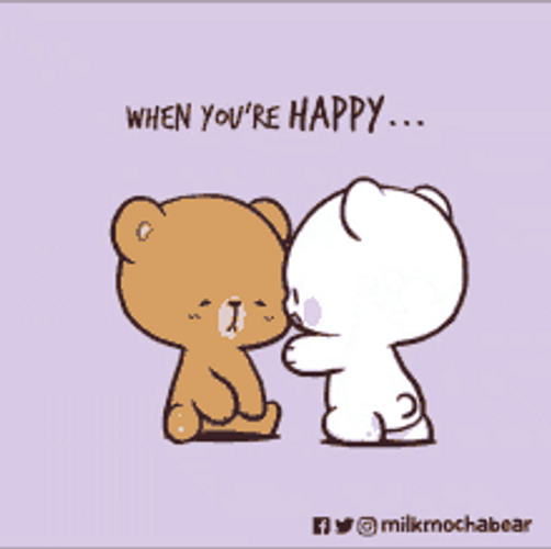 Milk And Mocha Bears Comfort Hug GIF