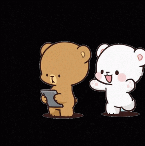 Milk And Mocha Bears Squish Hugs GIF
