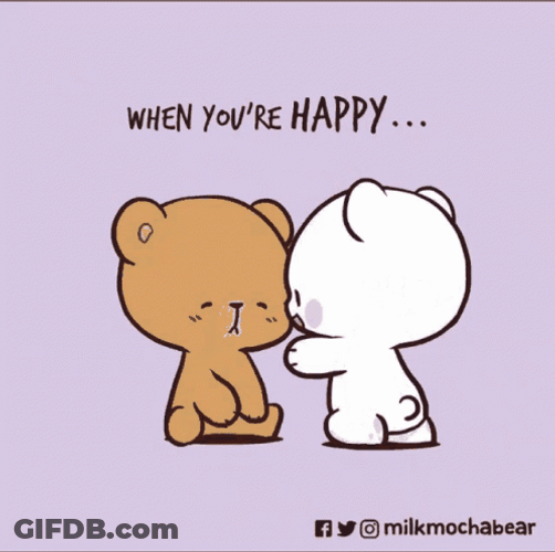 Milk And Mocha Comfort Hugs GIF
