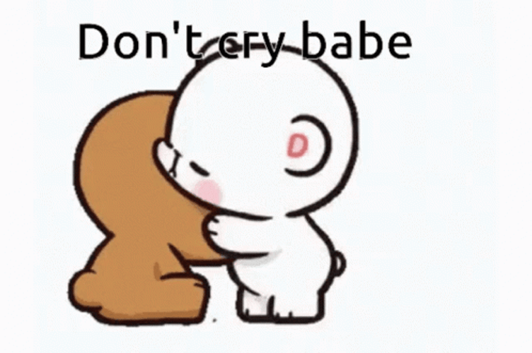 Milk And Mocha Don't Cry Babe GIF