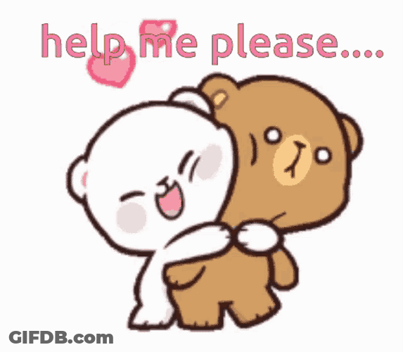 Milk And Mocha Help Me Please GIF