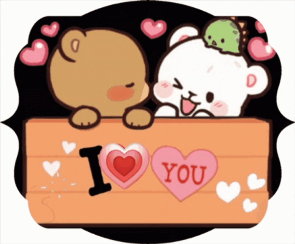 Milk And Mocha I Love You GIF