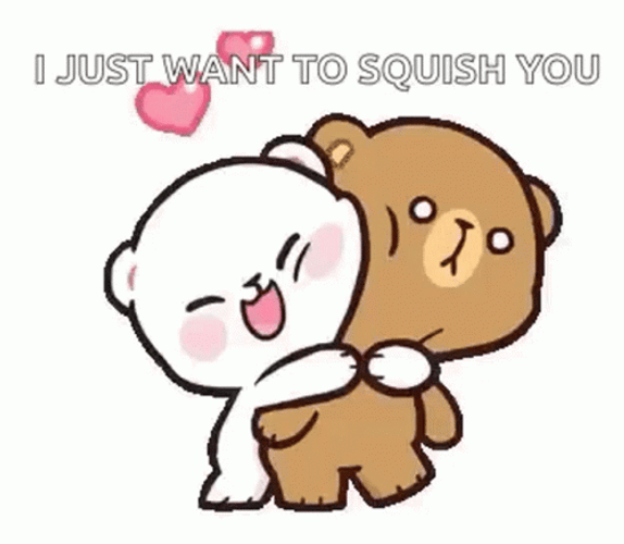Milk And Mocha Just Want To Squish You GIF