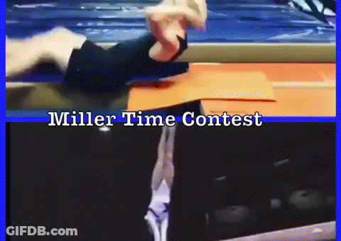 Miller Time Contest Collage GIF