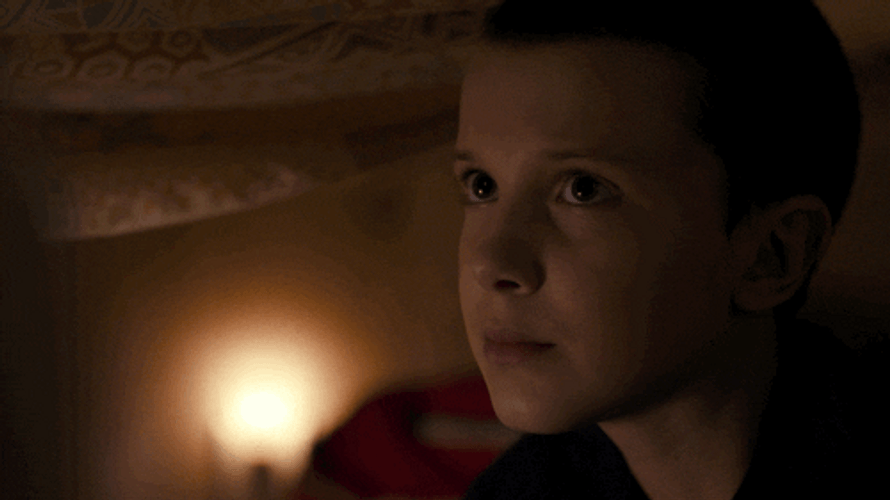 Millie Bobby Brown Finger Gun GIF