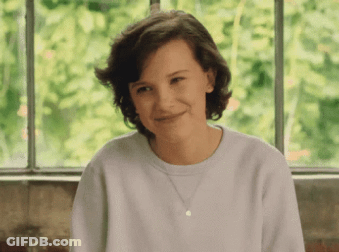Millie Bobby Brown Getting Away GIF