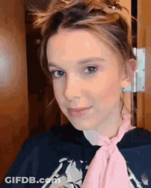 Millie Bobby Brown GIF