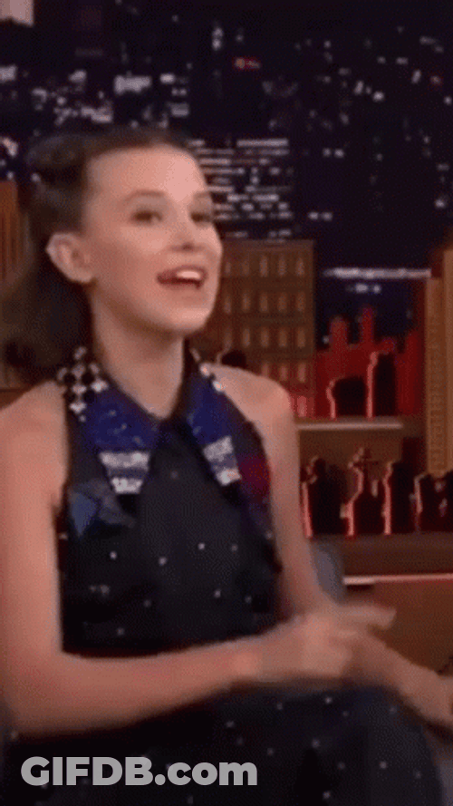 Millie Bobby Brown Okurrr GIF