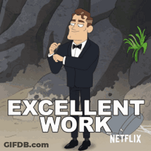 Milo Murphy's Law Brick Great Work GIF