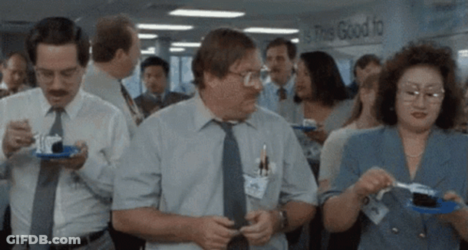 Milton Office Space Stephen Root Advise GIF