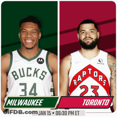 Milwaukee And Dallas Basketball Players Poster GIF