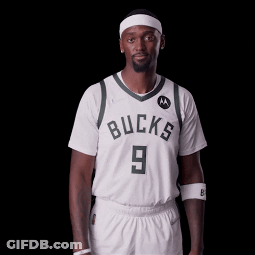 Milwaukee Bucks Bobby Portis Jr Waving GIF
