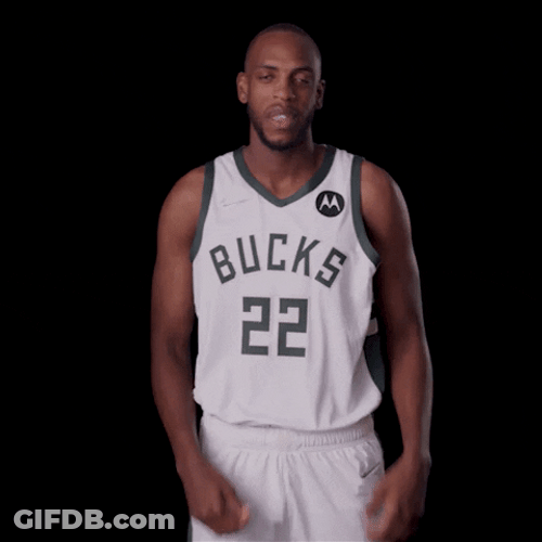 Milwaukee Bucks Khris Middleton Thumbs Up GIF
