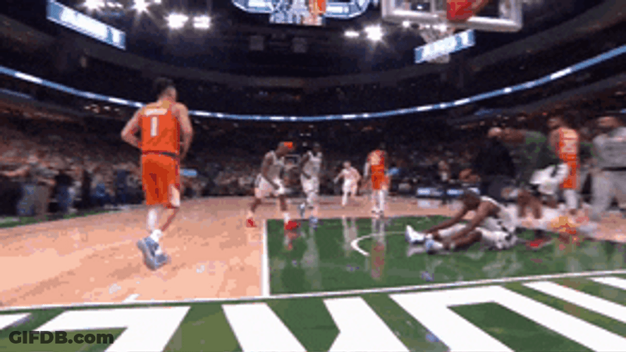 Milwaukee Bucks Lifting Up Khris Middleton GIF