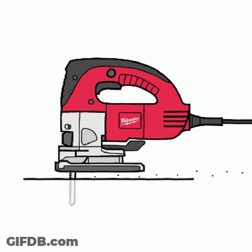 Milwaukee Jigsaw Drawing GIF