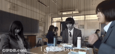 Mime Holding Red Balloon GIF