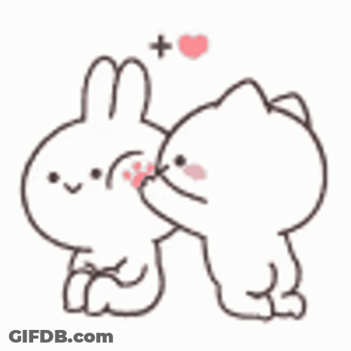Mimi And Neko Asking For Attention GIF