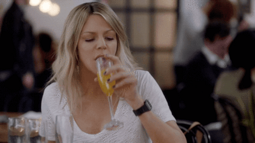 Mimosa Bottoms Up GIF