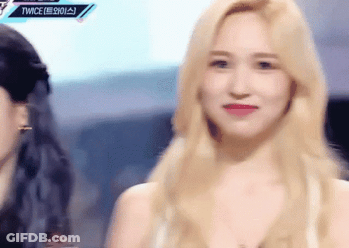 Mina Twice Cute Wink GIF