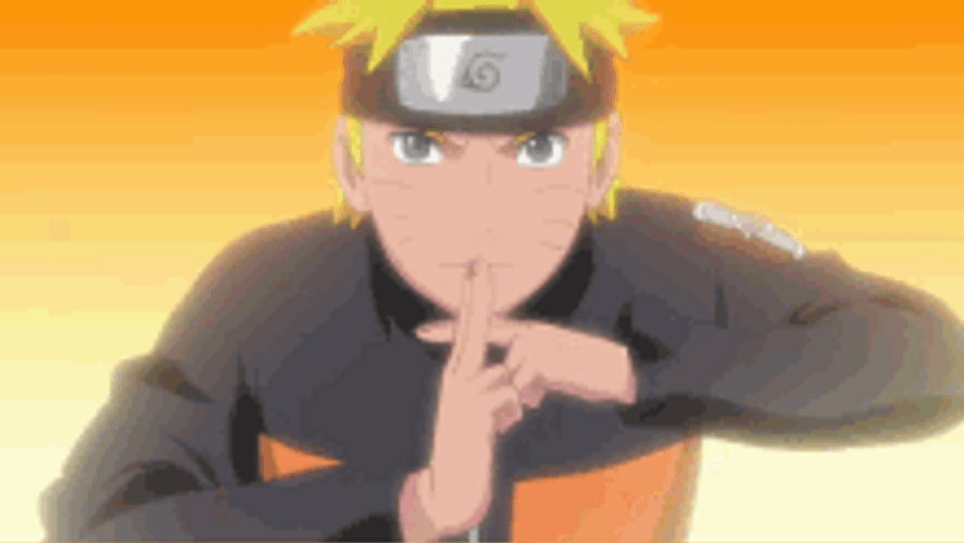 Minato Hand Sign Family GIF