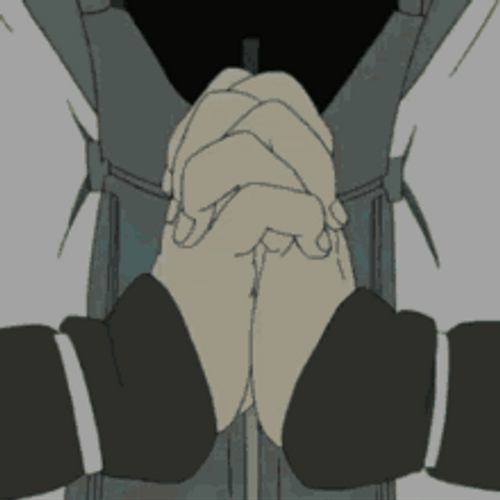 Minato Hand Signs White Lady GIF