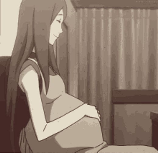 Minato Kushina Pregnant GIF
