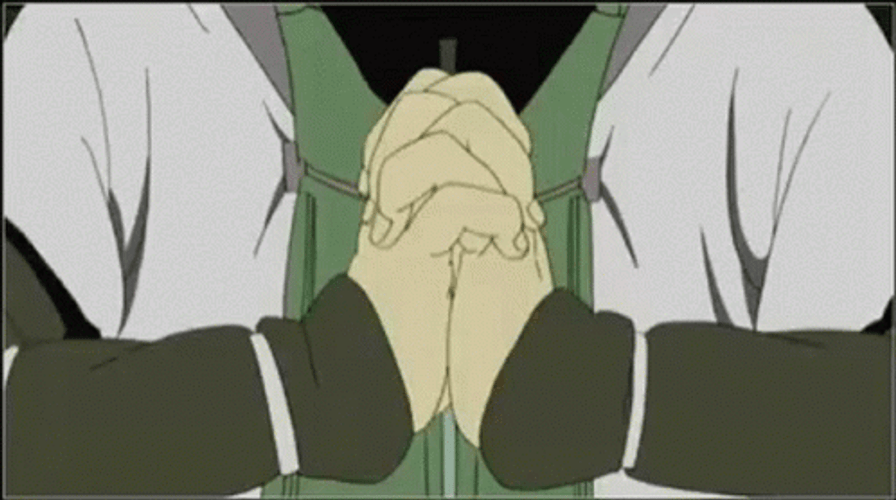 Minato Namikaze Naruto Hand Signs GIF