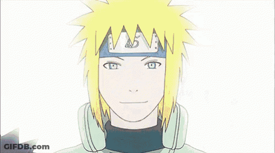Minato Namikaze Team Calling Kakashi GIF