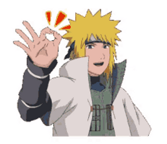 Minato Okay Sign GIF